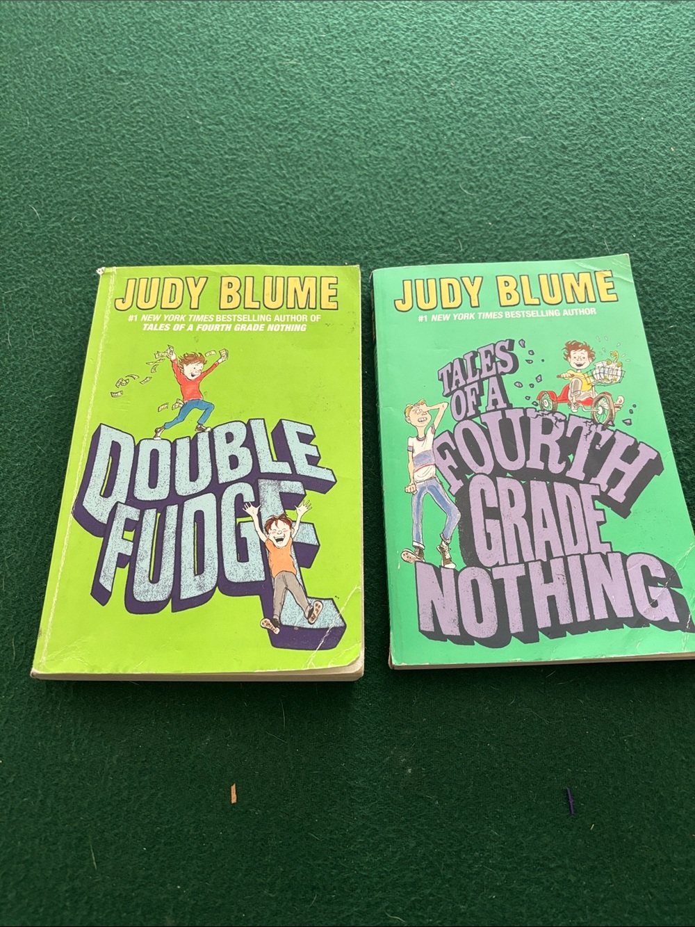 Judy Blume Double Fudge & Tales of the Fourth Grade Nothing Books